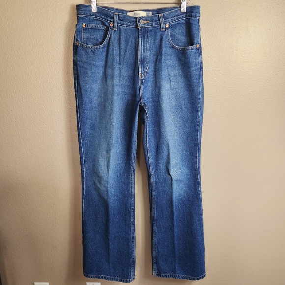 Gap Womens |12 Reg| 100% Cotton Dark Wash High Rise Flare Jeans - Picture 1 of 7